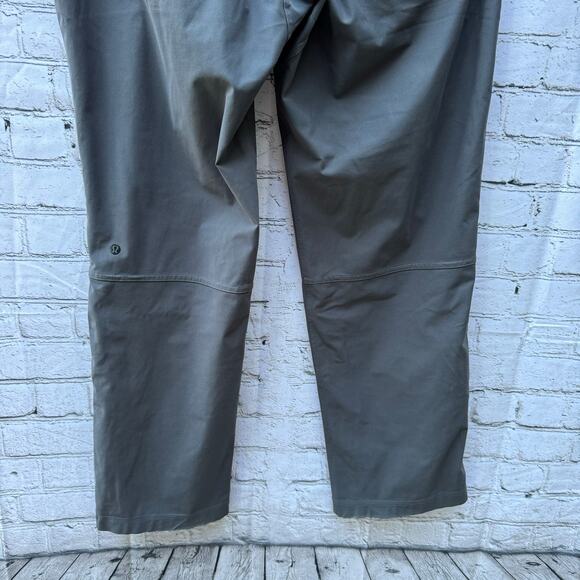 Lululemon Pants ABC Classic Warpstreme Gray Size 38 Casual Versatile Work Mens - Picture 6 of 8